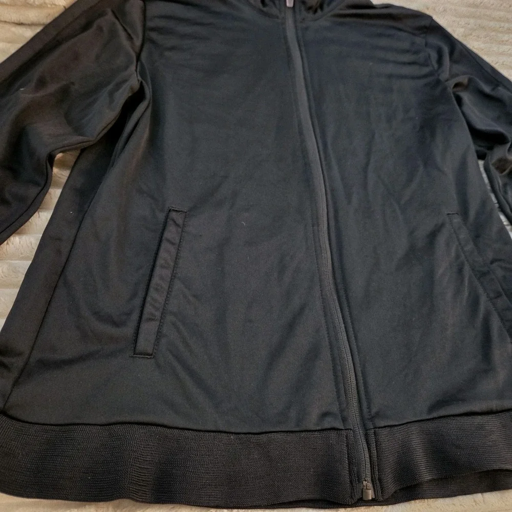 Sport-Tek Vegas Stars Rhinestone Black Full Zip Jacket Women's Size Large Cheer